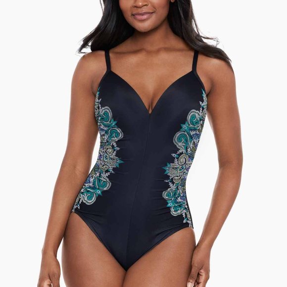 MIRACLESUIT One-Piece Swimsuit size 8 - Picture 2 of 12